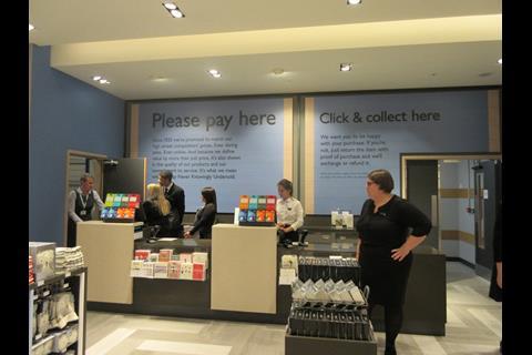 John Lewis St Pancras is the retailer's first presence in a railway station and is intended to provide a convenient way for shoppers to pick up products bought online
